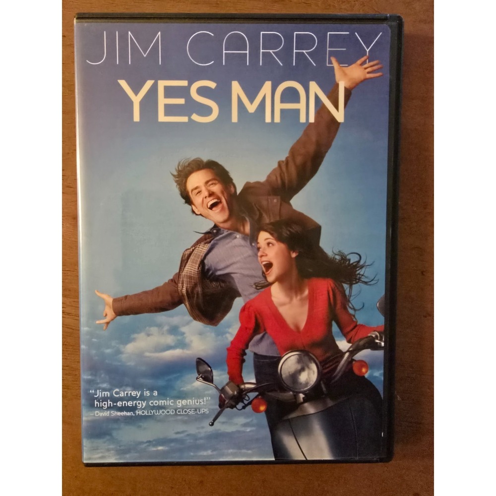 Yes Man (DVD, 2008), Jim Carrey, Good Condition